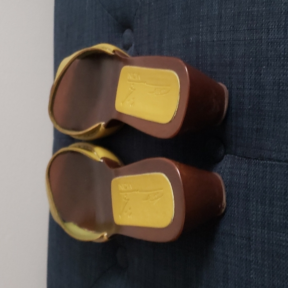 Vicini low leather grass green, clogs - Picture 3 of 3